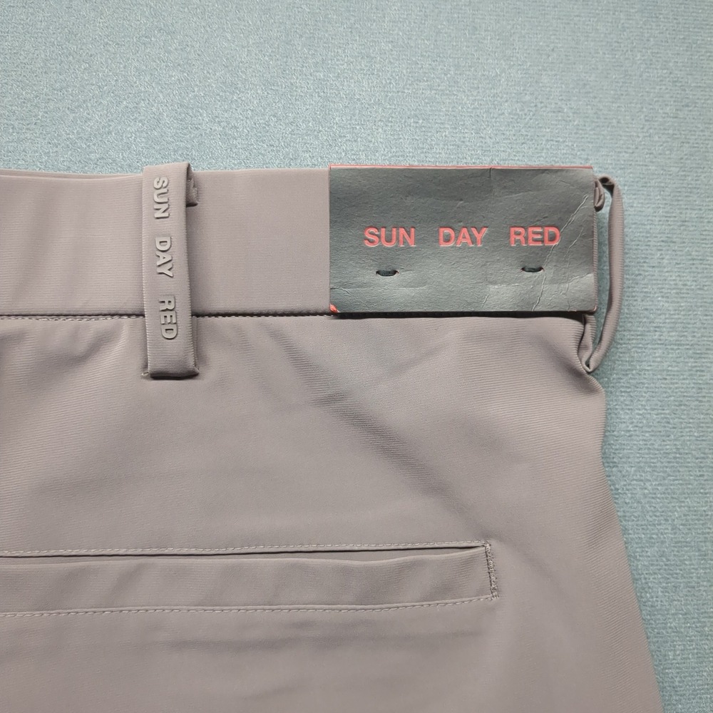 Sun Day Red Shorts Mens 36 Taupe Endless Stretch Tiger Woods Golf Performance - Picture 7 of 14